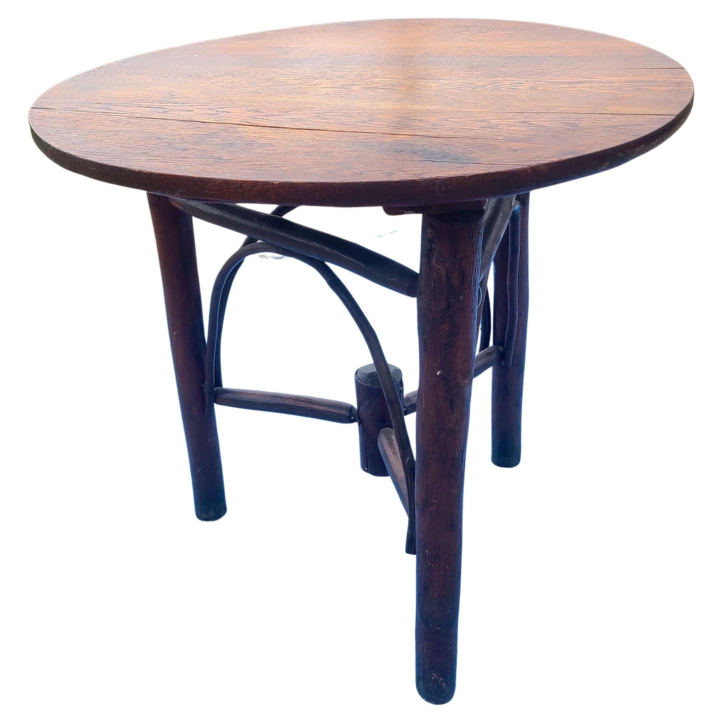 Mid-20th Century Tavern Table by Old Hickory Arts & Crafts Mission