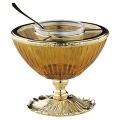 Tavola Gold Brass Caviar Bowl Serveware di Creart