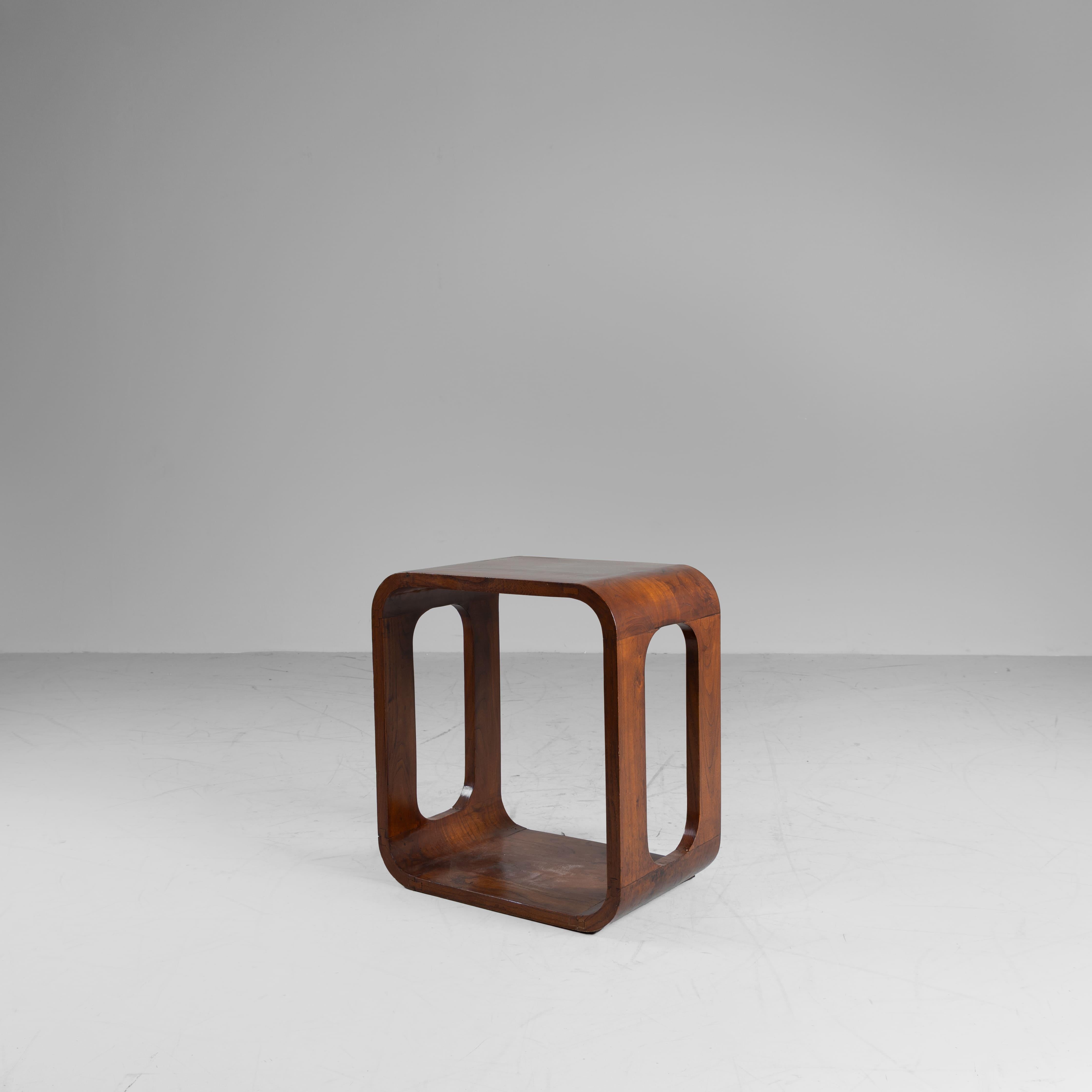 Legno Tavolinetti nido in legno esotico, 1960