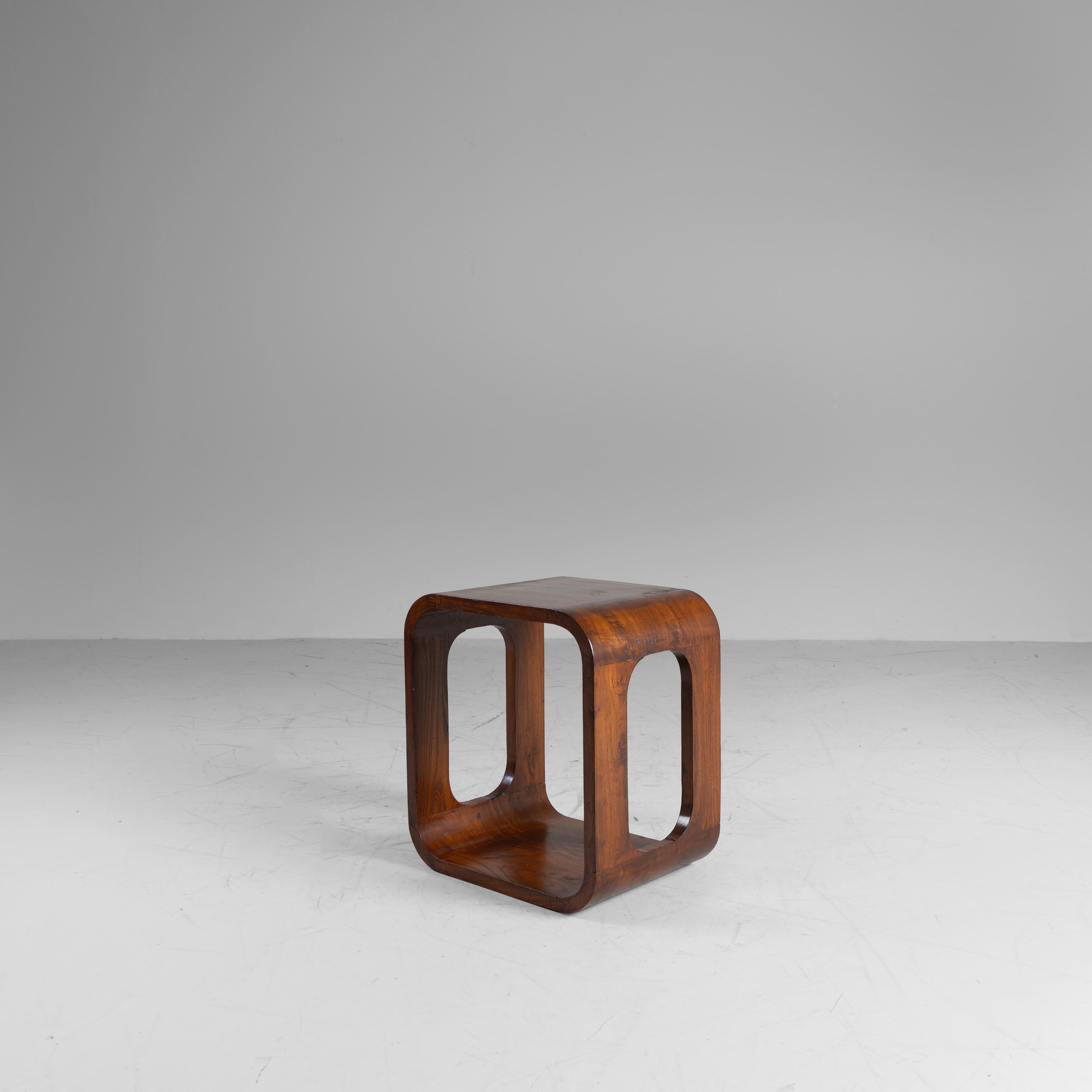 Tavolinetti nido in legno esotico, 1960 1