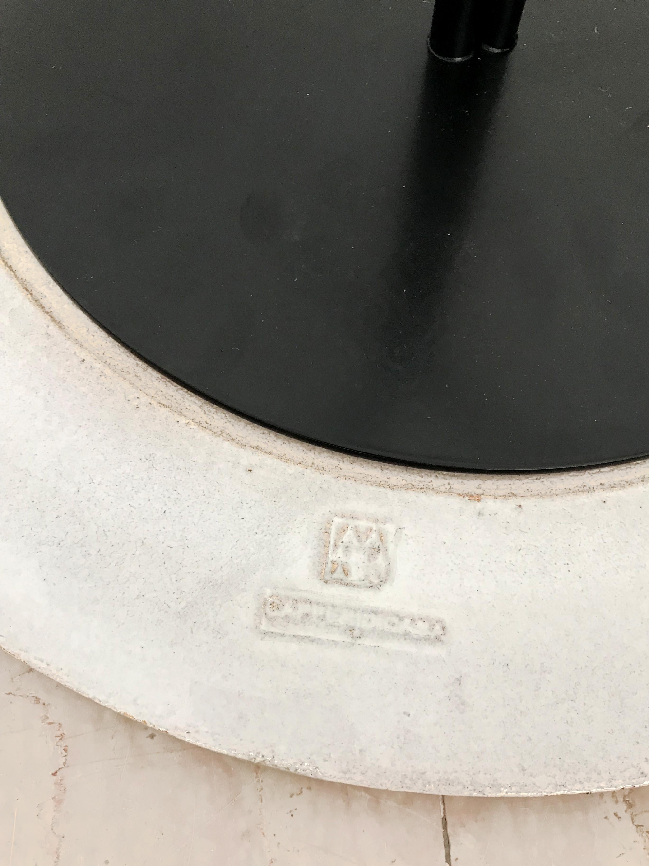 Tavolini Italiani Outdoor in Ceramica Decorata a Mano Nuovo Design Capperidicasa in vendita 8
