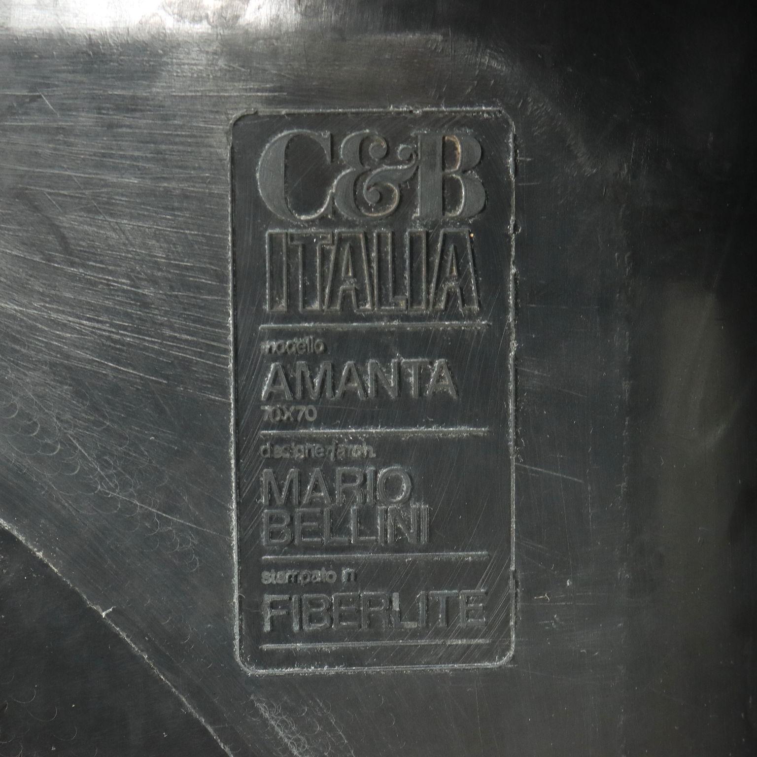 Amanta' Couchtisch von Mario Bellini für C&B Italia, 1970er Jahre im Angebot 1