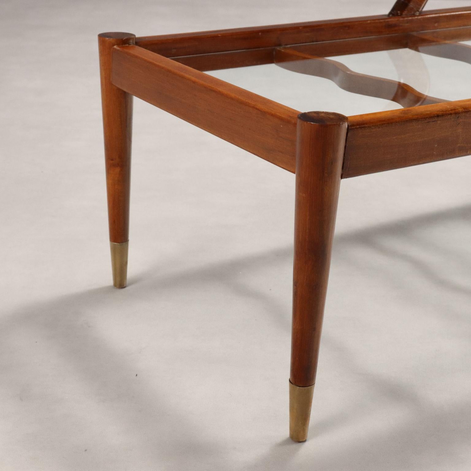 Tavolino Anni '50 con Doppio Piano Bon état - En vente à Milano, IT
