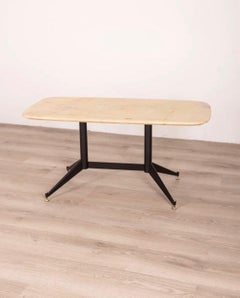 Tavolino Anni 50, Con Top in Onice