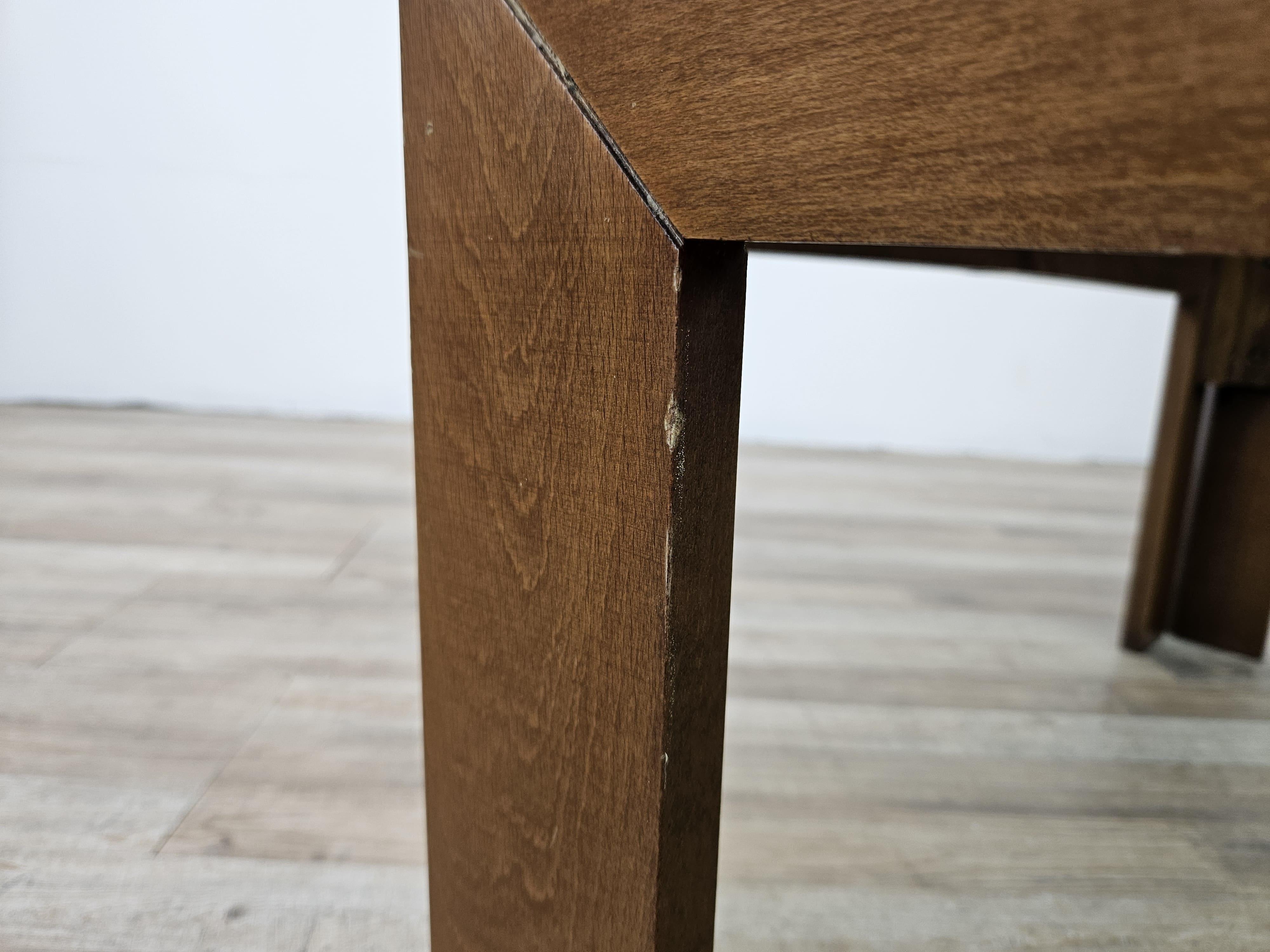 1960s coffee table attributed to Afra and Tobia Scarpa for Cassina For Sale 3