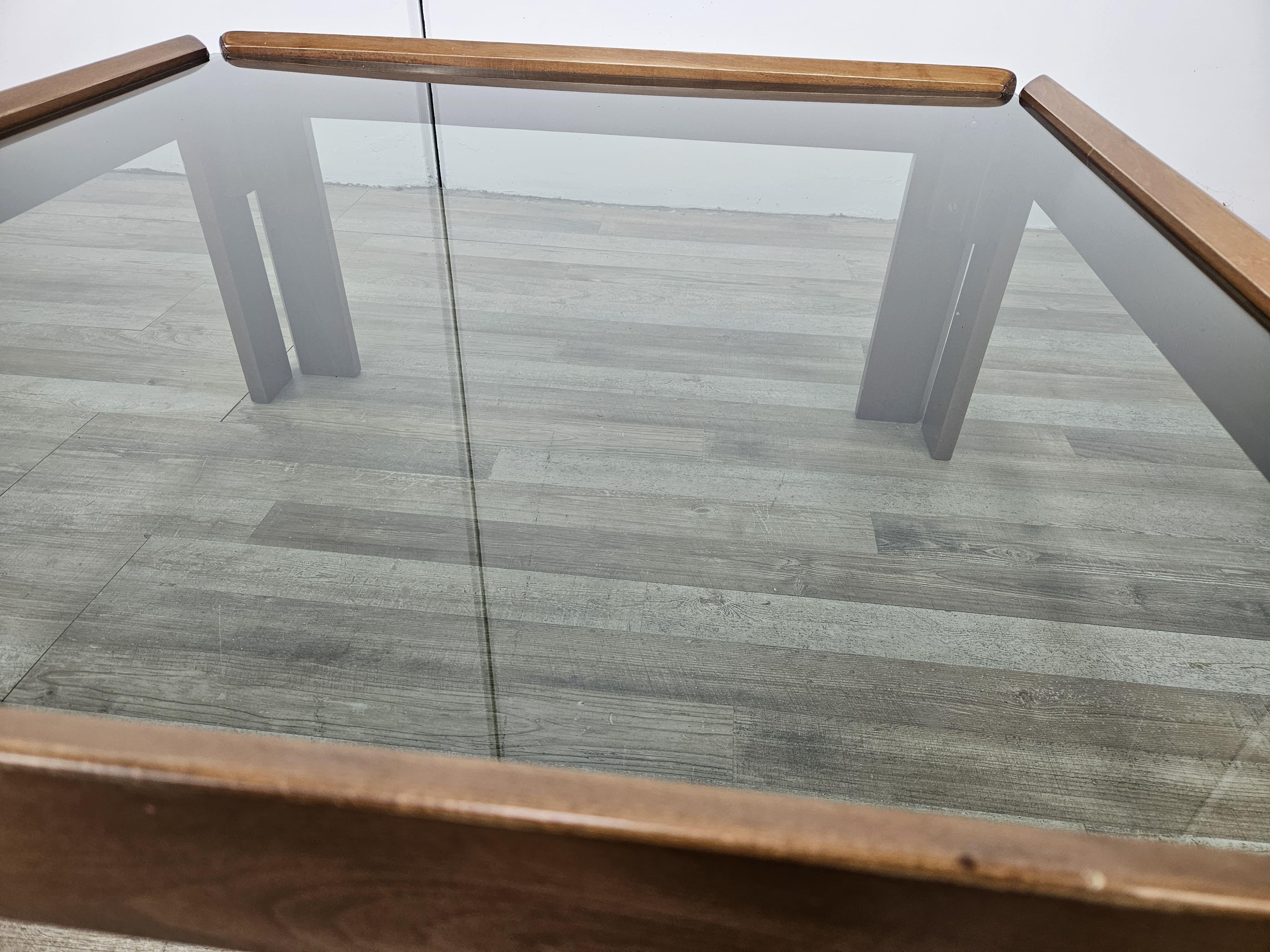 1960s coffee table attributed to Afra and Tobia Scarpa for Cassina For Sale 11