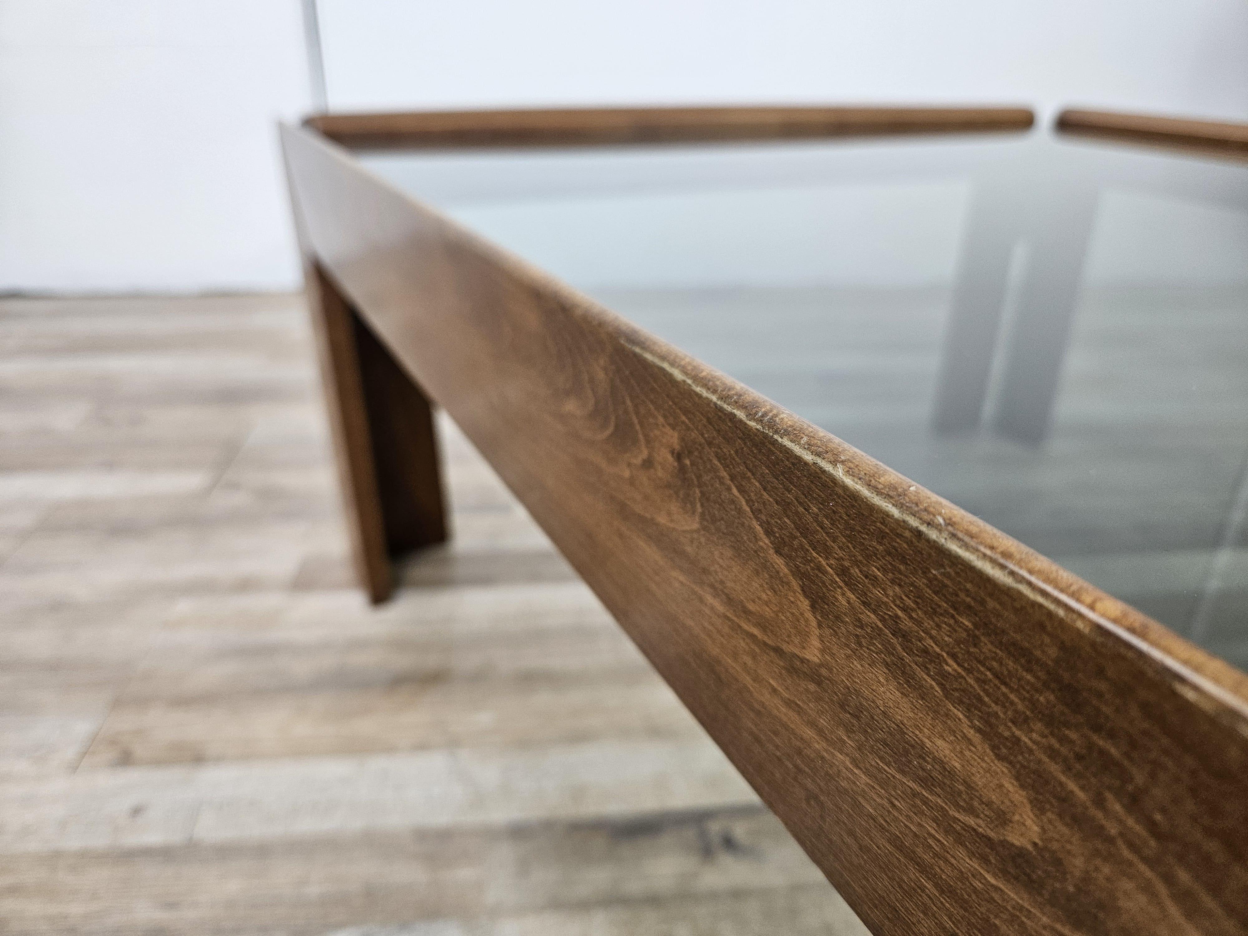 1960s coffee table attributed to Afra and Tobia Scarpa for Cassina For Sale 2