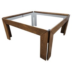 Couchtisch aus den 1960er Jahren, Afra und Tobia Scarpa für Cassina zugeschrieben