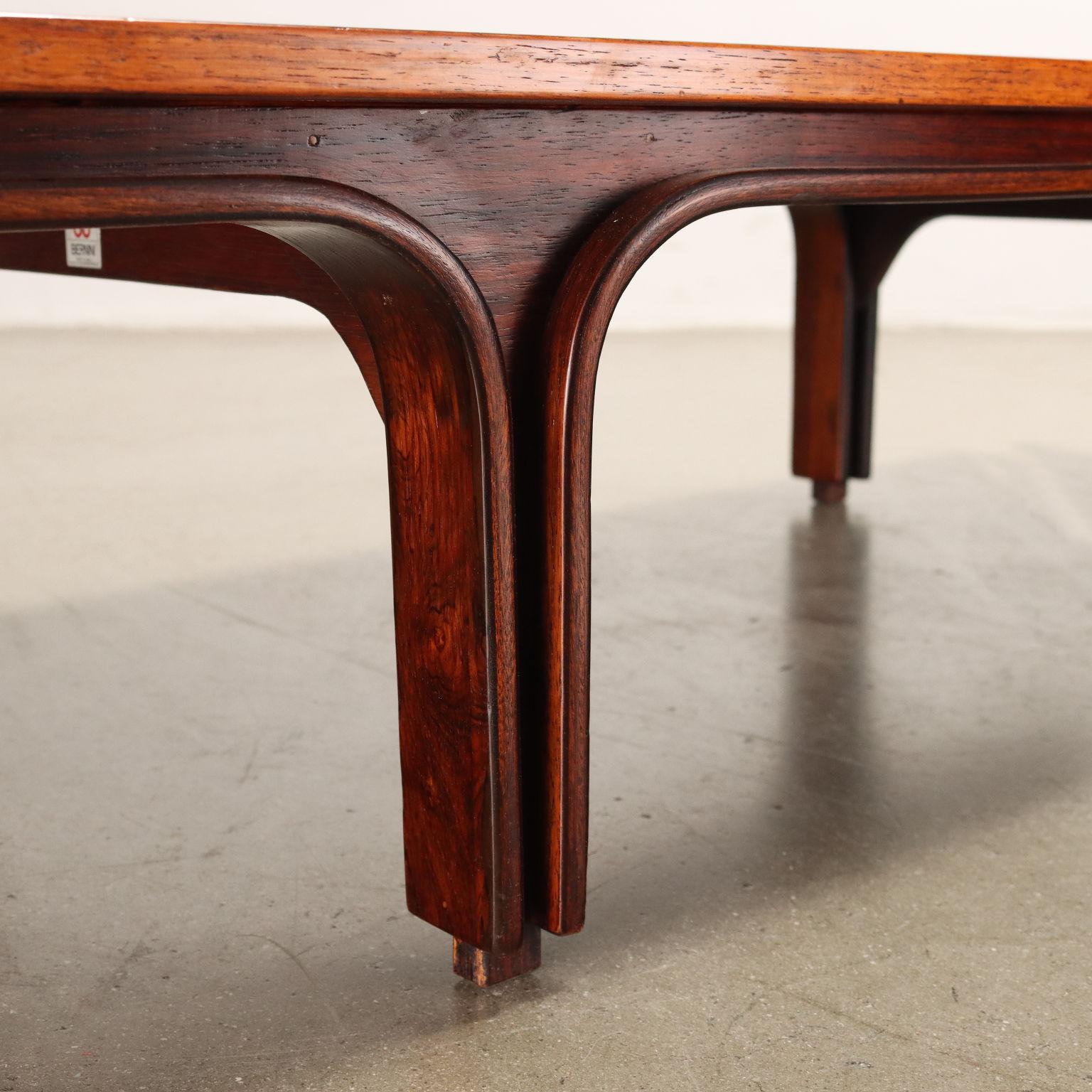 Veneer Tavolino Anni 60 Gianfranco Frattini, marrone, in legno