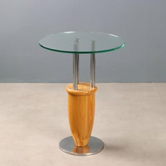 Coffee table "Antonio" by Marco Zanuso Anni 80-90 Production Memphis Milano
