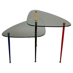 Tavolino Arlecchino di Edoardo Paoli per Vitrex Anni 50-60