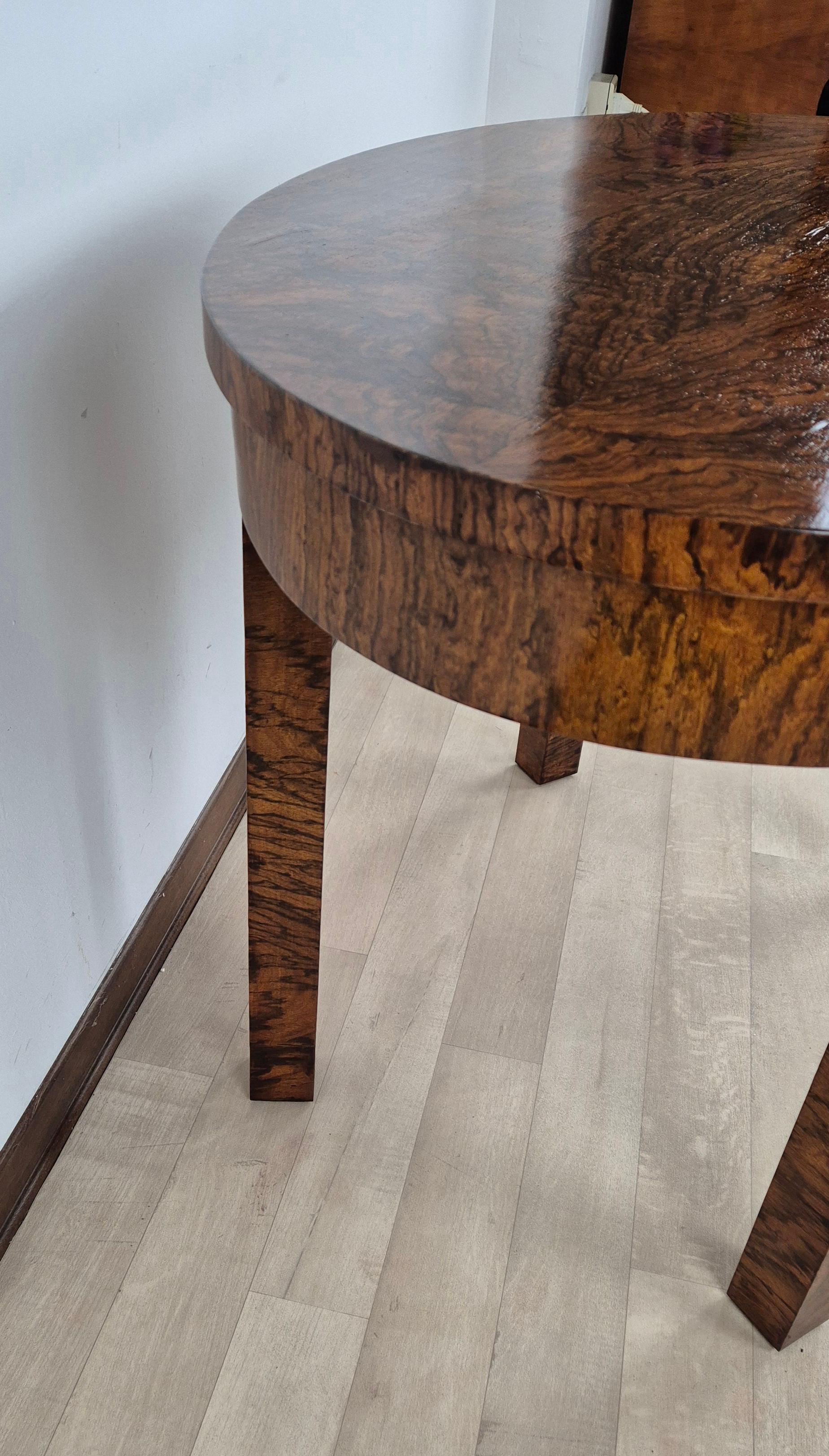 Viennese Art Deco Side Table 1931 5