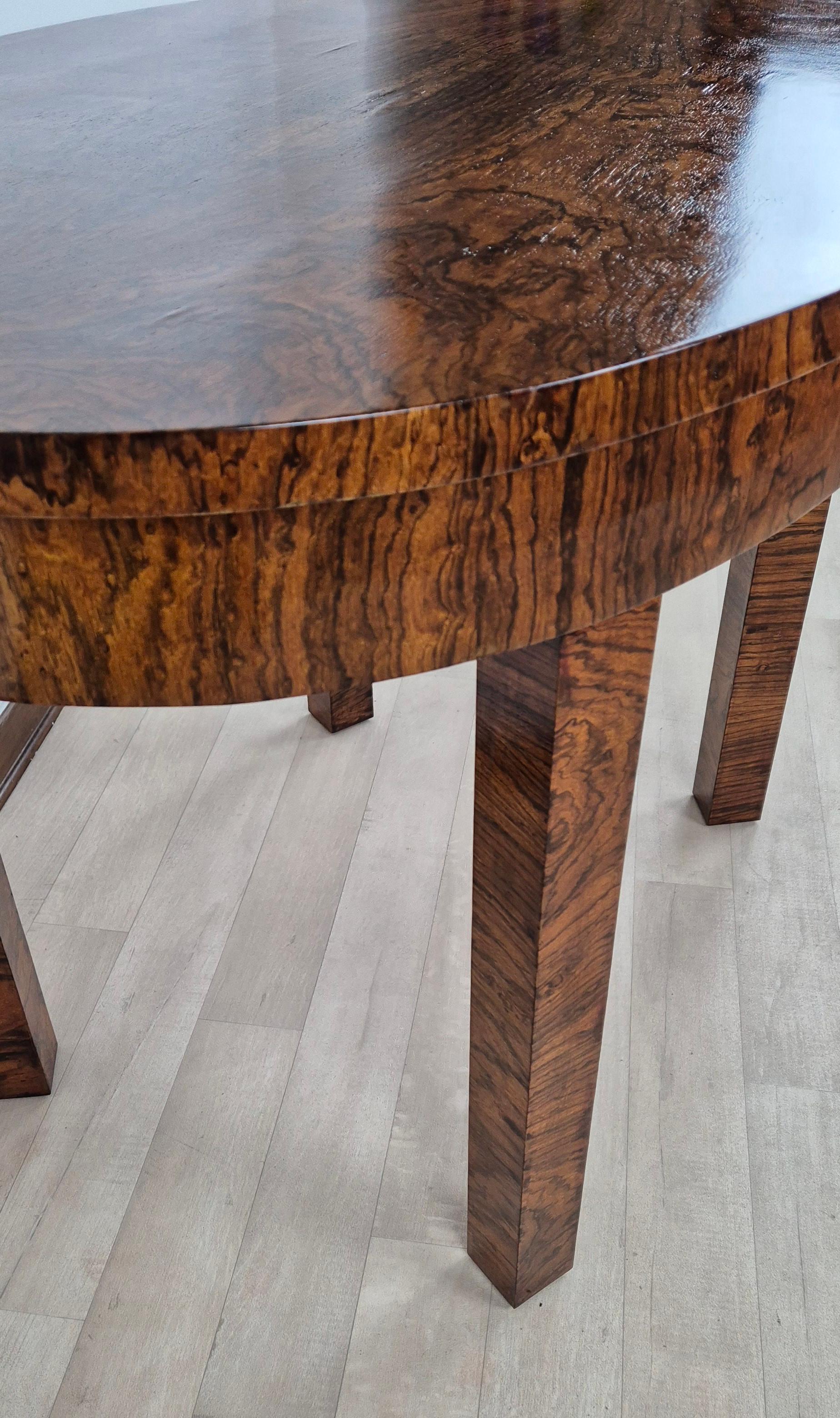 Viennese Art Deco Side Table 1931 6