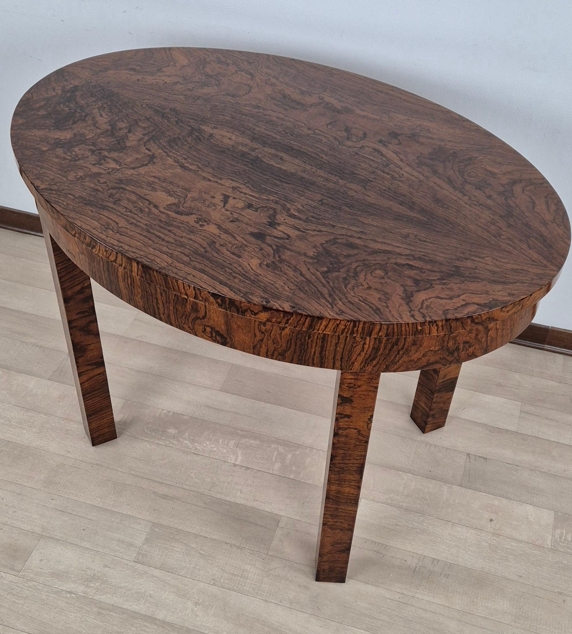 Viennese Art Deco Side Table 1931 13