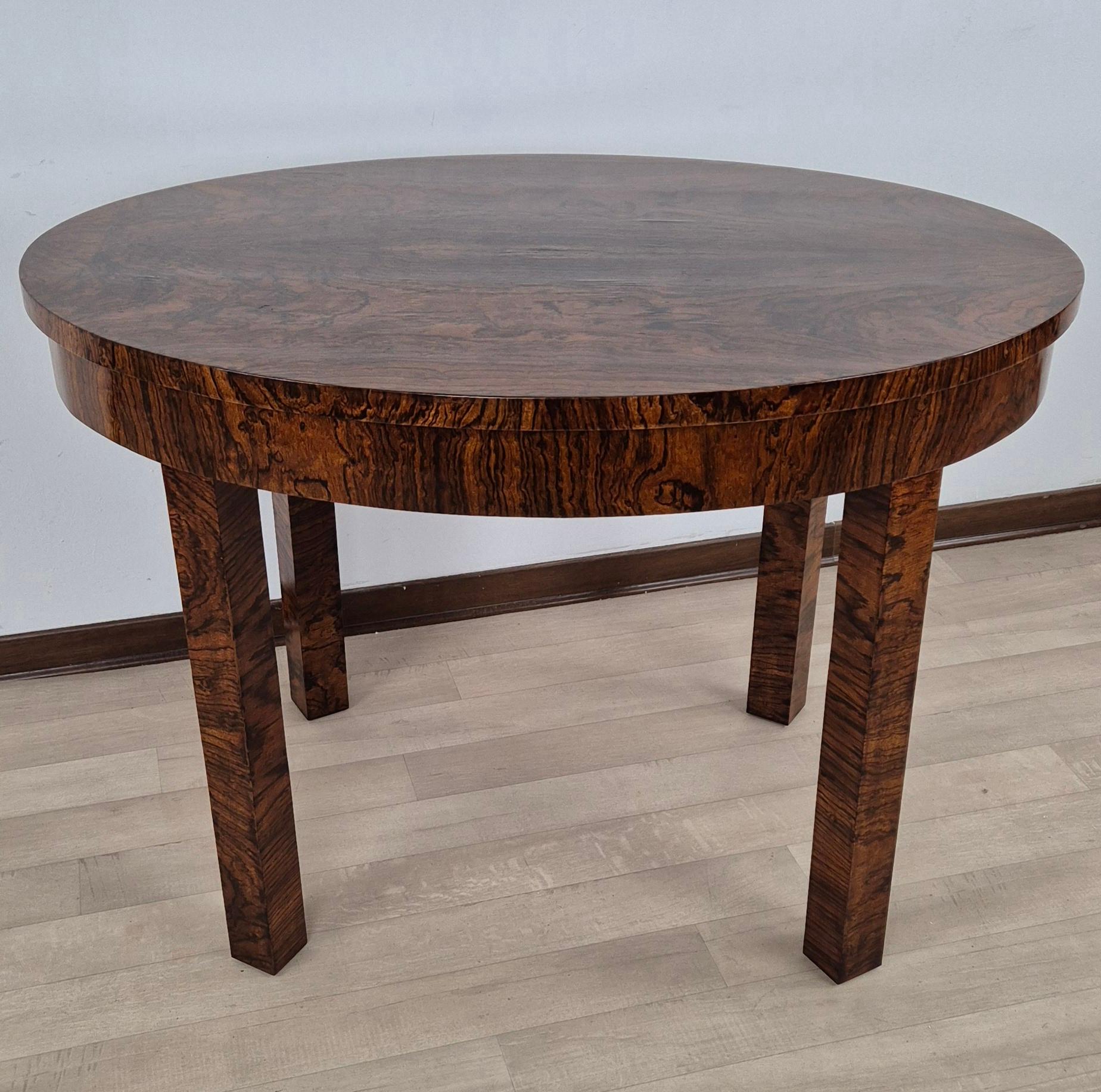 Mid-20th Century Viennese Art Deco Side Table 1931