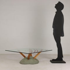 Mesa de centro Artifici de Paolo Deganello para Cassina Anni 80s