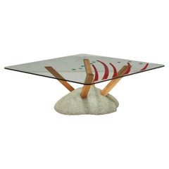 Tavolino "Artifici" di Paolo Deganello per Cassina Anni 80