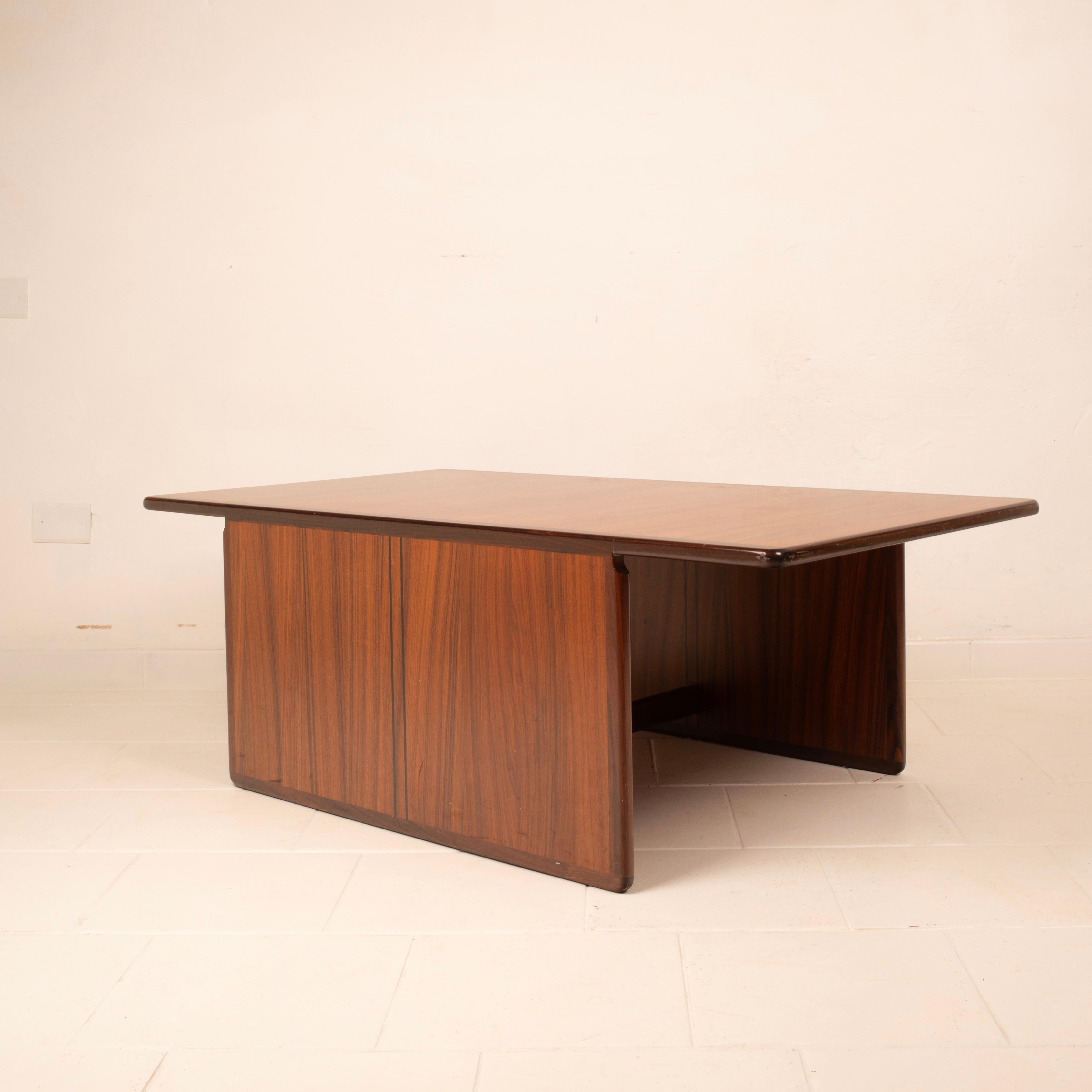 Table basse Artona par Afra et Tobia Scarpa pour Maxalto, Italie, 1970 en vente 1