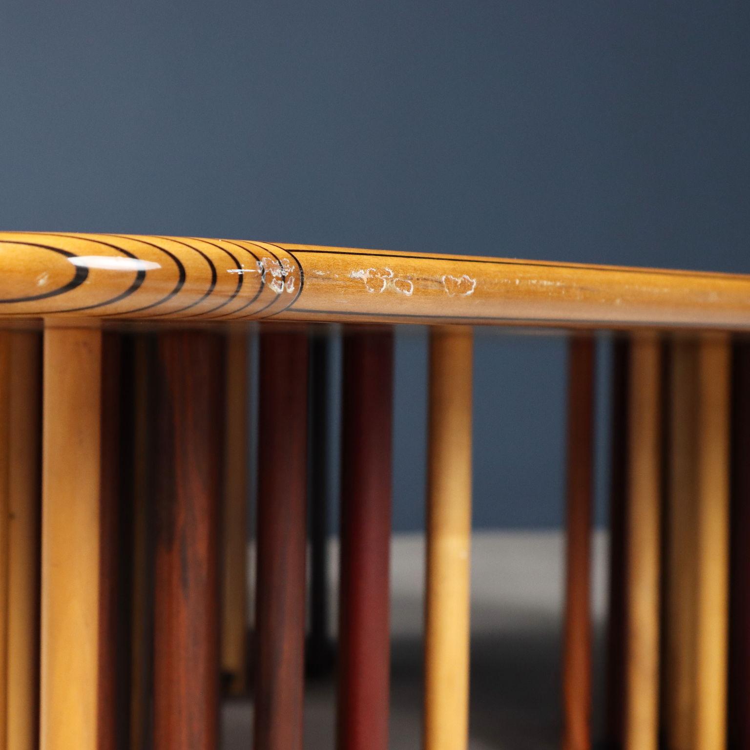 'Artona' coffee table by Afra & Tobia Scarpa for Maxalto 1970s For Sale 3