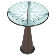 Tavolino Astrolabio design Oscar Tusquets e prodotto da Aleph-Driade nel 1988