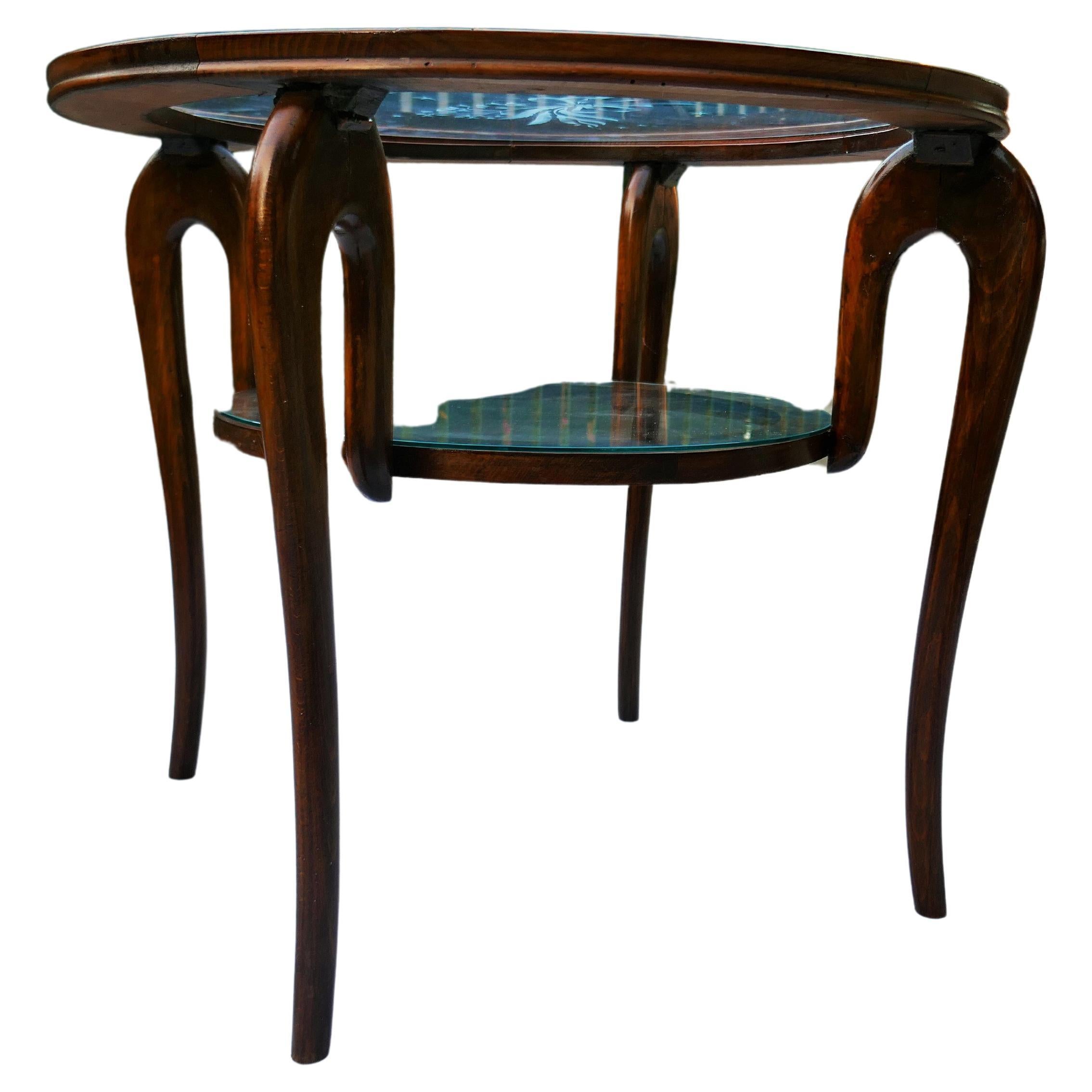Niedriger Couchtisch, der Paolo Buffa zugeschrieben wird (Mid-20th Century) im Angebot