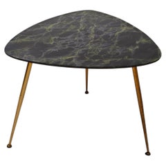 Low wooden coffee table, made in Italy, 1950s Mid-Century Modern