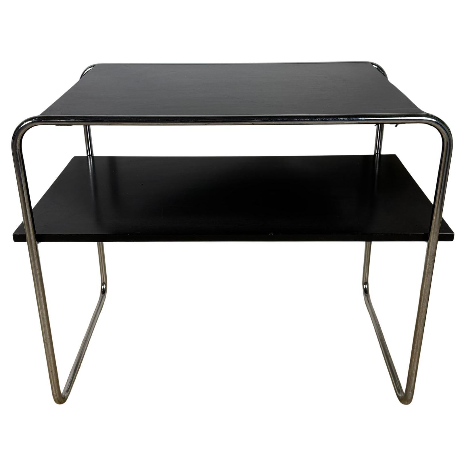 Table basse à deux niveaux Bauhaus par Marcel Breuer pour Thonet en vente