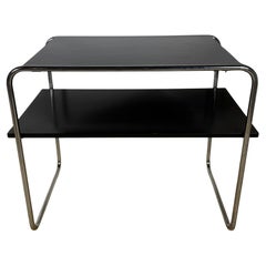 Two-Tier Bauhaus Coffee Table by Marcel Breuer for Thonet