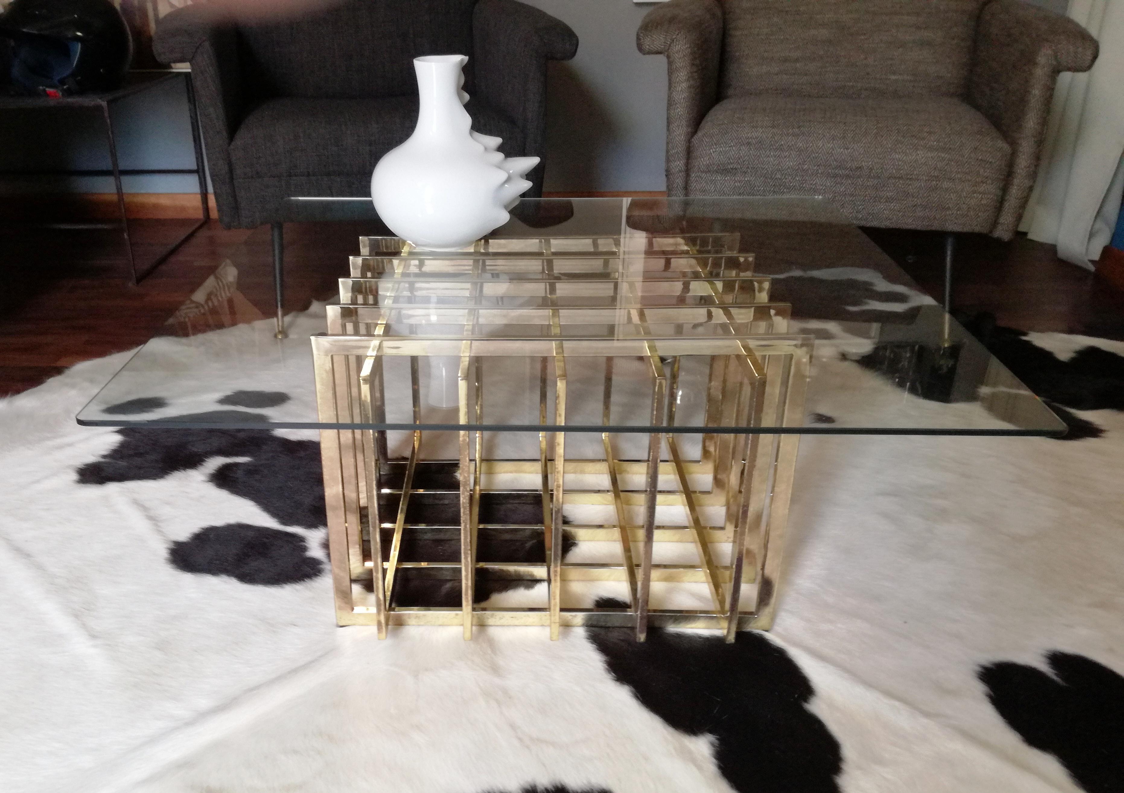 bird Cage coffee table, Pierre Cardin Paris 10