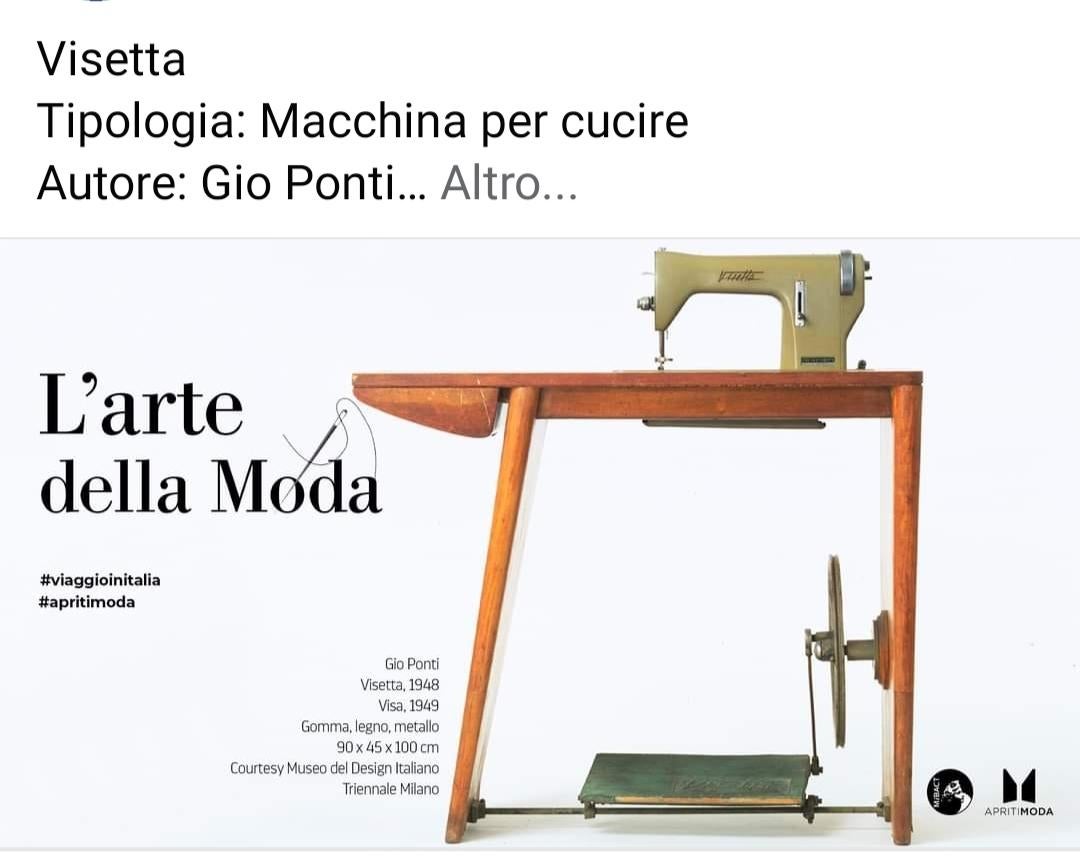 Tavolino con macchina da scrivere Visetta, di Gio Ponti, archiviato pubblicato in vendita 7