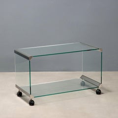 Tavolino con Rotelle Anni '70 Gallotti & Radice