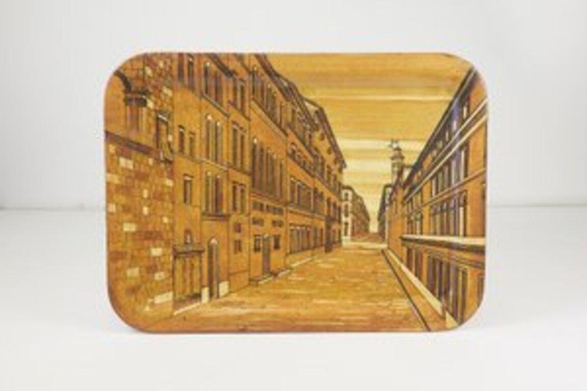 Couchtisch mit Tablett von Piero Fornasetti 1960s im Angebot 3