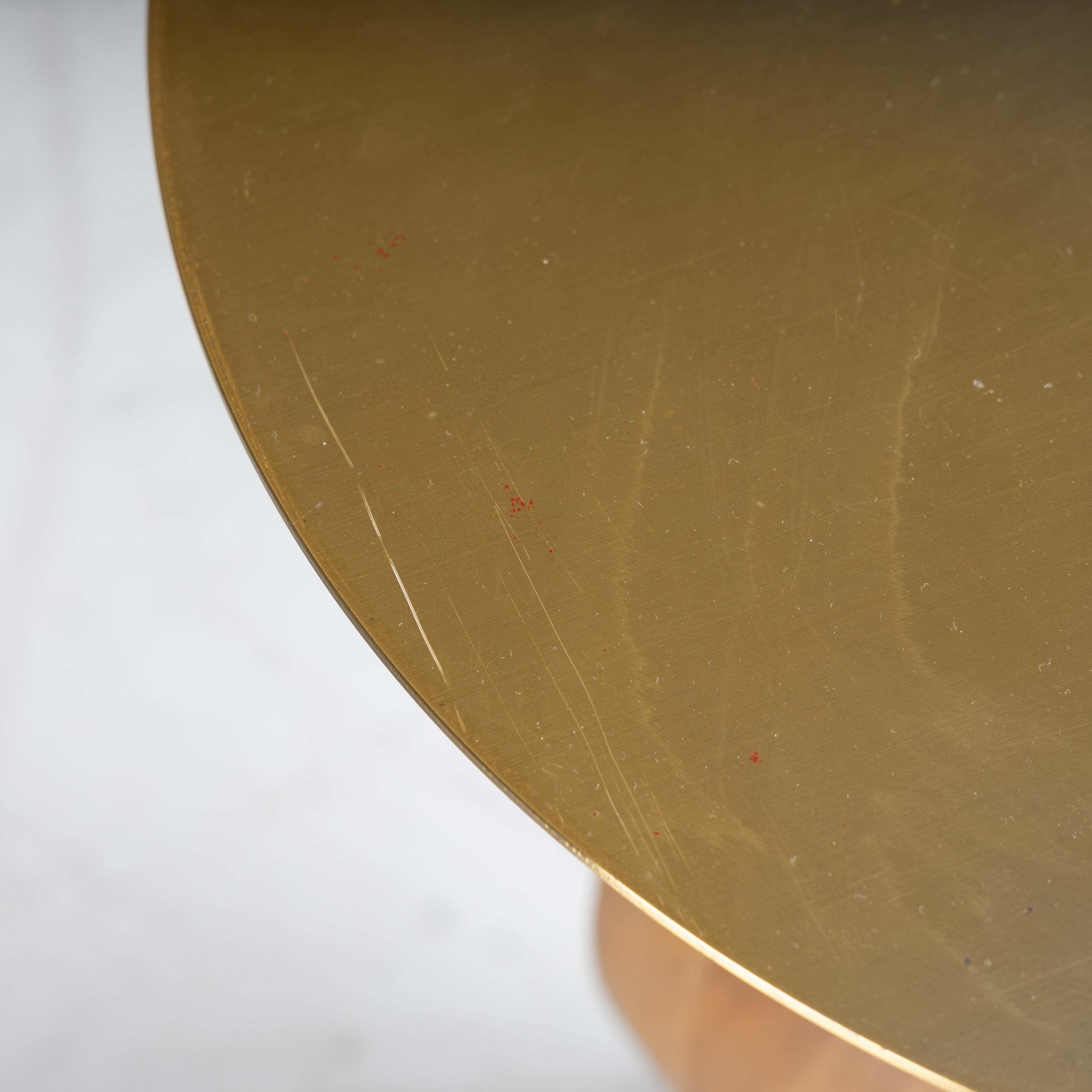 Brass Costantin side table, Studio Simon, 1971 For Sale