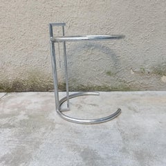 Verstellbarer Beistelltisch im Stil von Eileen Gray - Italien - 1980er Jahre