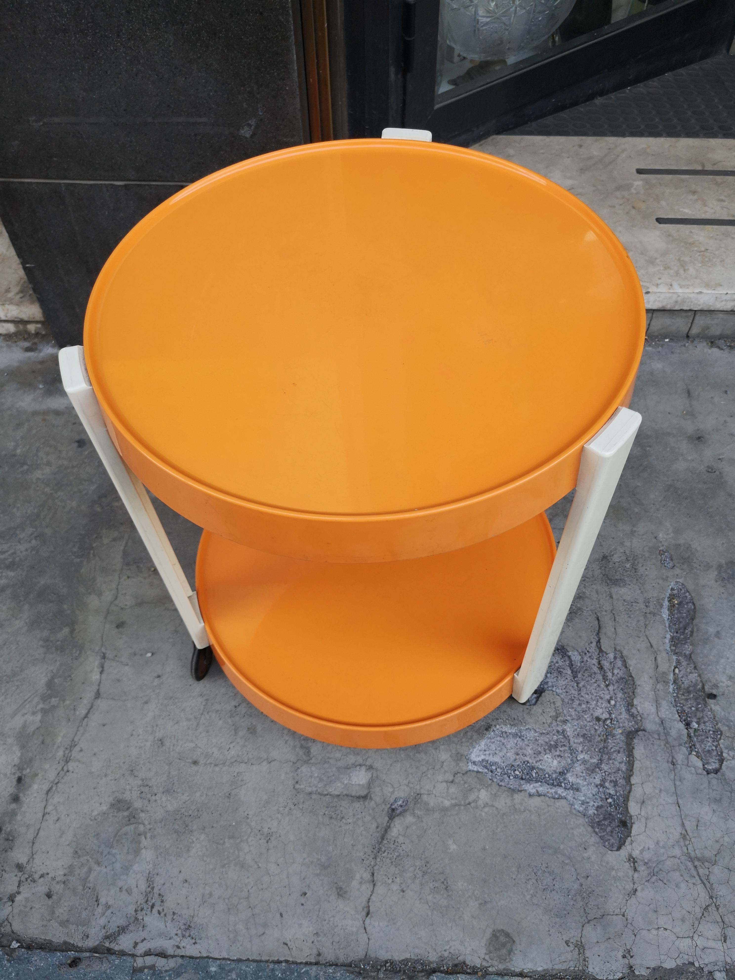 Late 20th Century Mobil Age Kastilia 70s Bar Table For Sale
