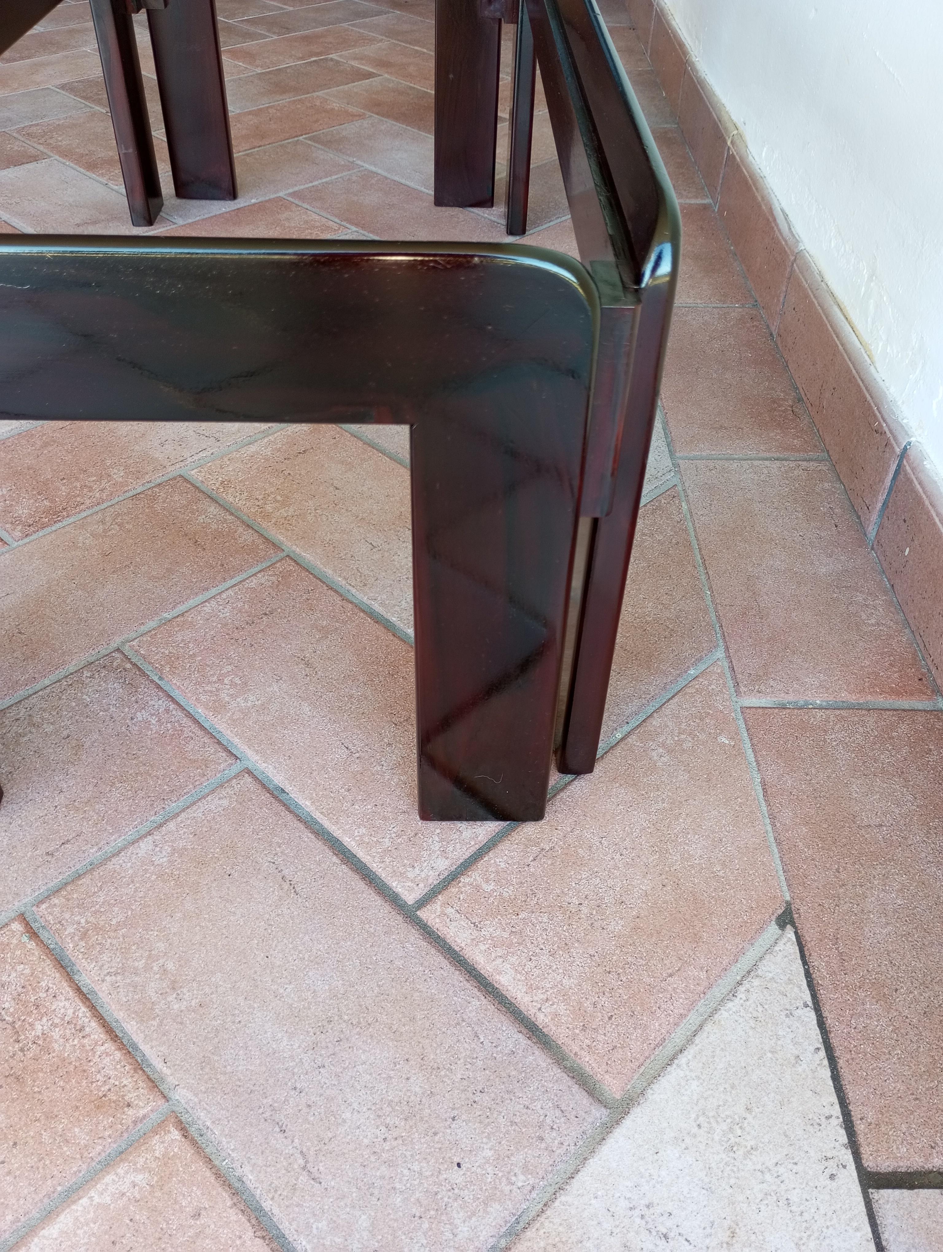 Afra &Tobia Scarpa coffee table for Cassina Italia 1960s For Sale 3