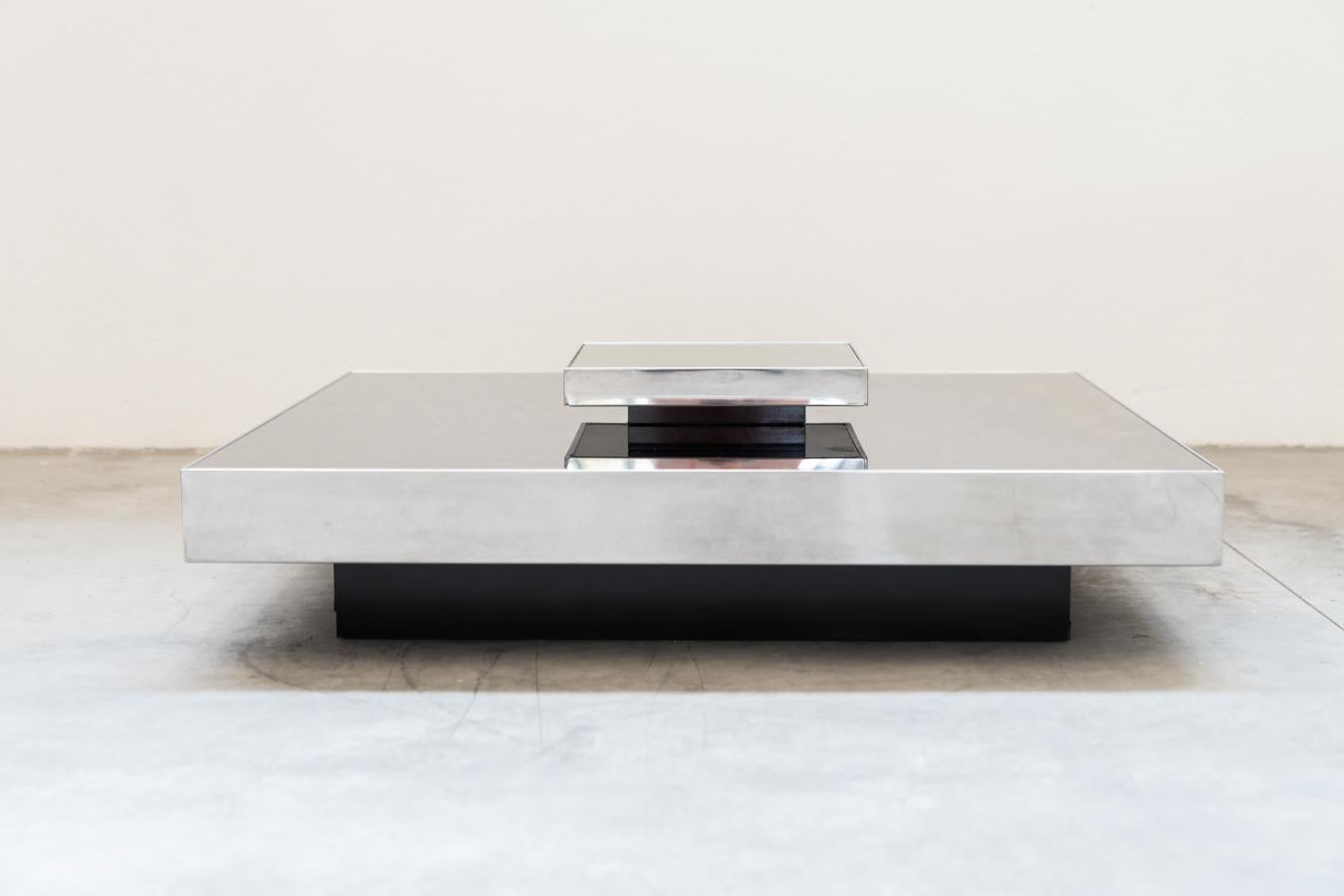 Low coffee table, stainless steel and glass by Ausenda, 1970Style
Vintage
Periodo del design
1970 - 1979
Production Period
1970 - 1979
Year Manufactured
1970
Country of Manufacture
Italy
Maker
Giovanni Ausenda
Manufacturer
Giovanni Ausenda
MEASURES