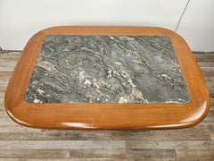Table basse avec plateau en marbre par Hohnert Design, Allemagne, 1960