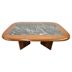 Couchtisch mit Marmorplatte von Hohnert Design, Deutschland, 1960