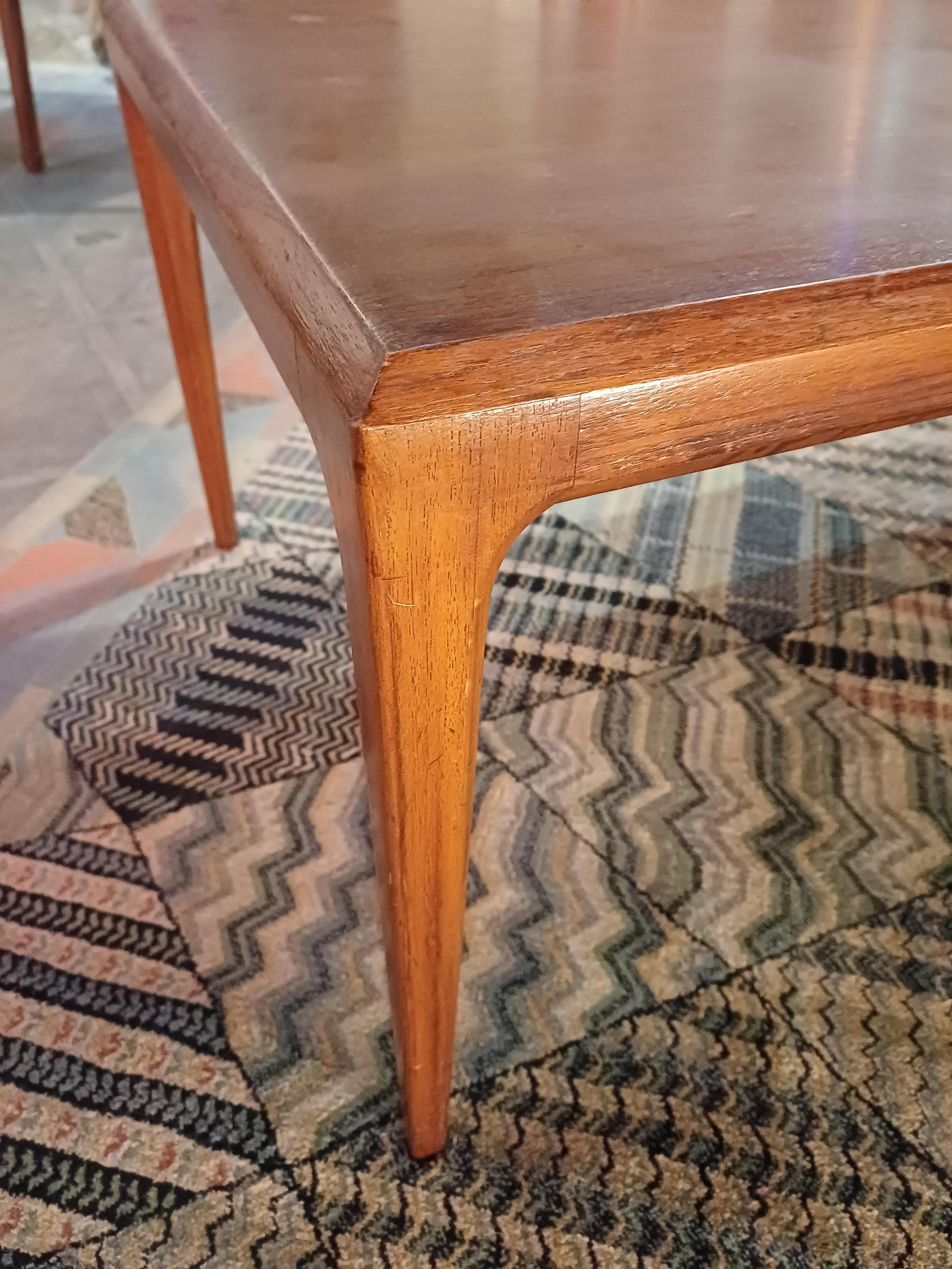 Mid-Century moderno Tavolino da caffè designer Johannes Andersen per CFC Silkeborg, anni '60 in vendita
