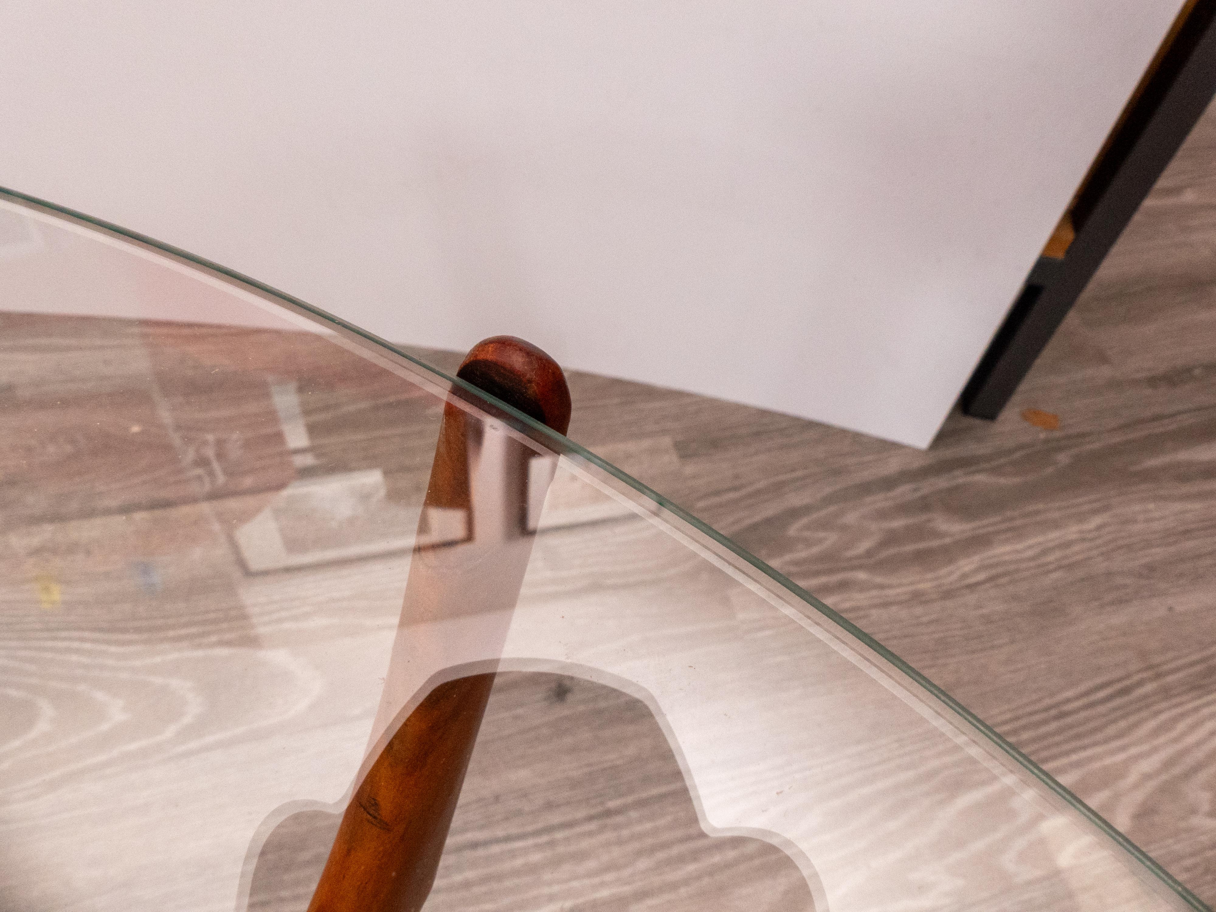 Table basse de Carlo De Carli, années 1950 Bon état - En vente à Bastia Umbra, IT