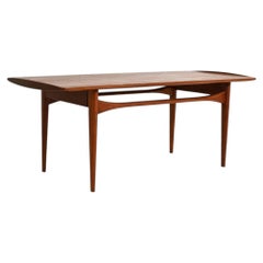 Table basse de Tove & Edvard Kind-Larsen en teck, Danemark, années 60