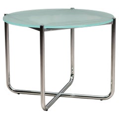 Tavolino da caffé 'E01M' di Mies van der Rohe Produzione Knoll anni '90 anni 90