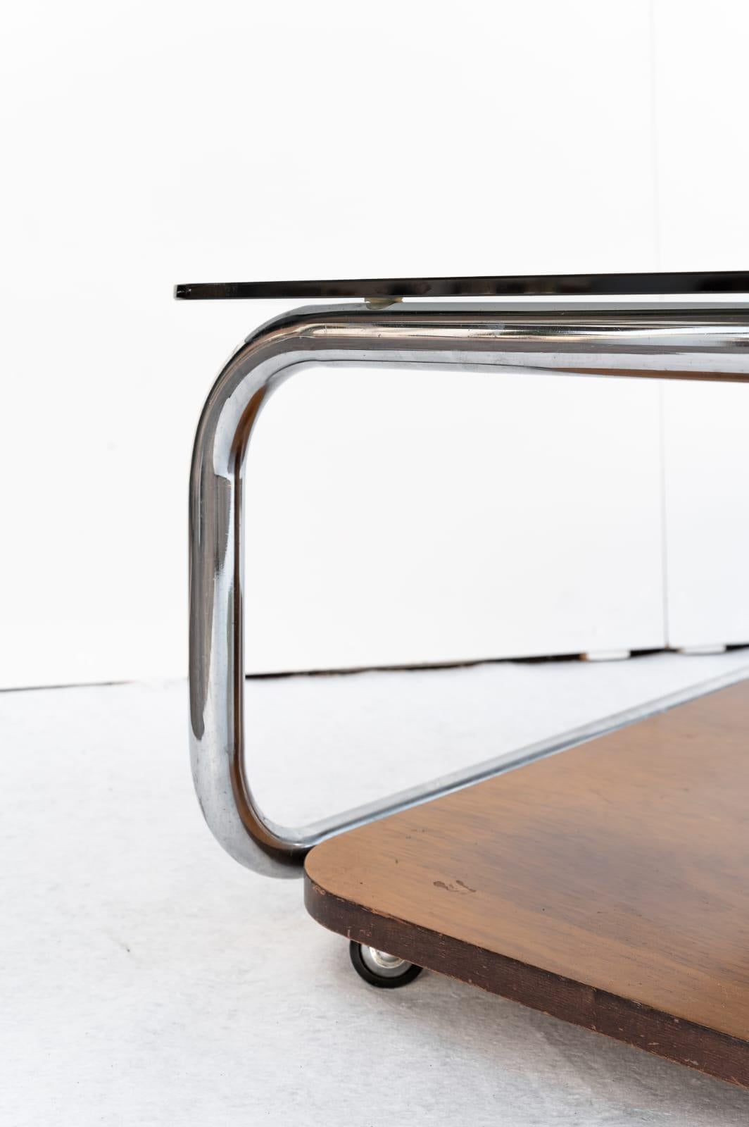 Italian Tavolino da caffè in teak, Anni '70