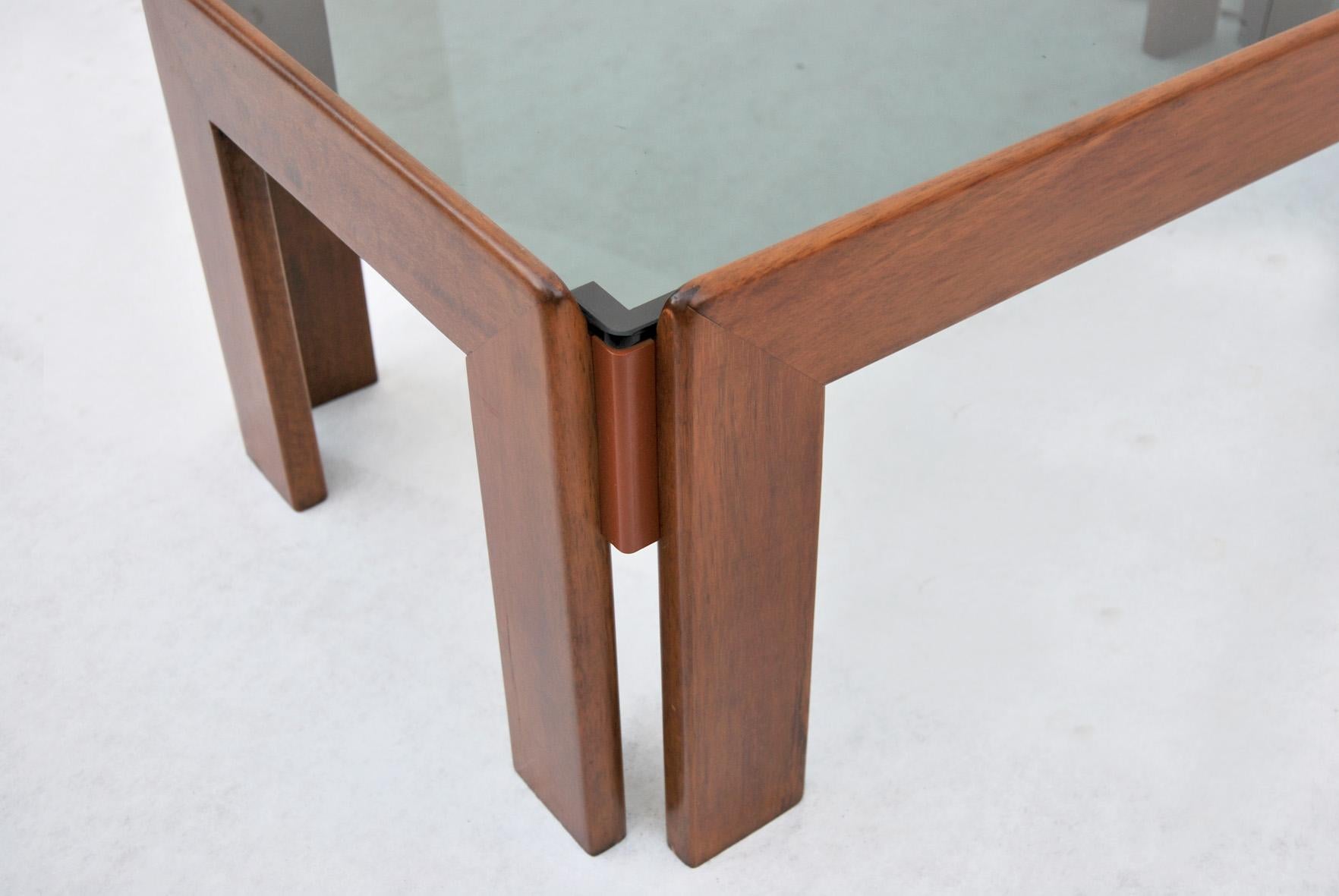 Italian Coffee table in the style of Afra & Tobia Scarpa for Cassina, Italy, 1960  For Sale