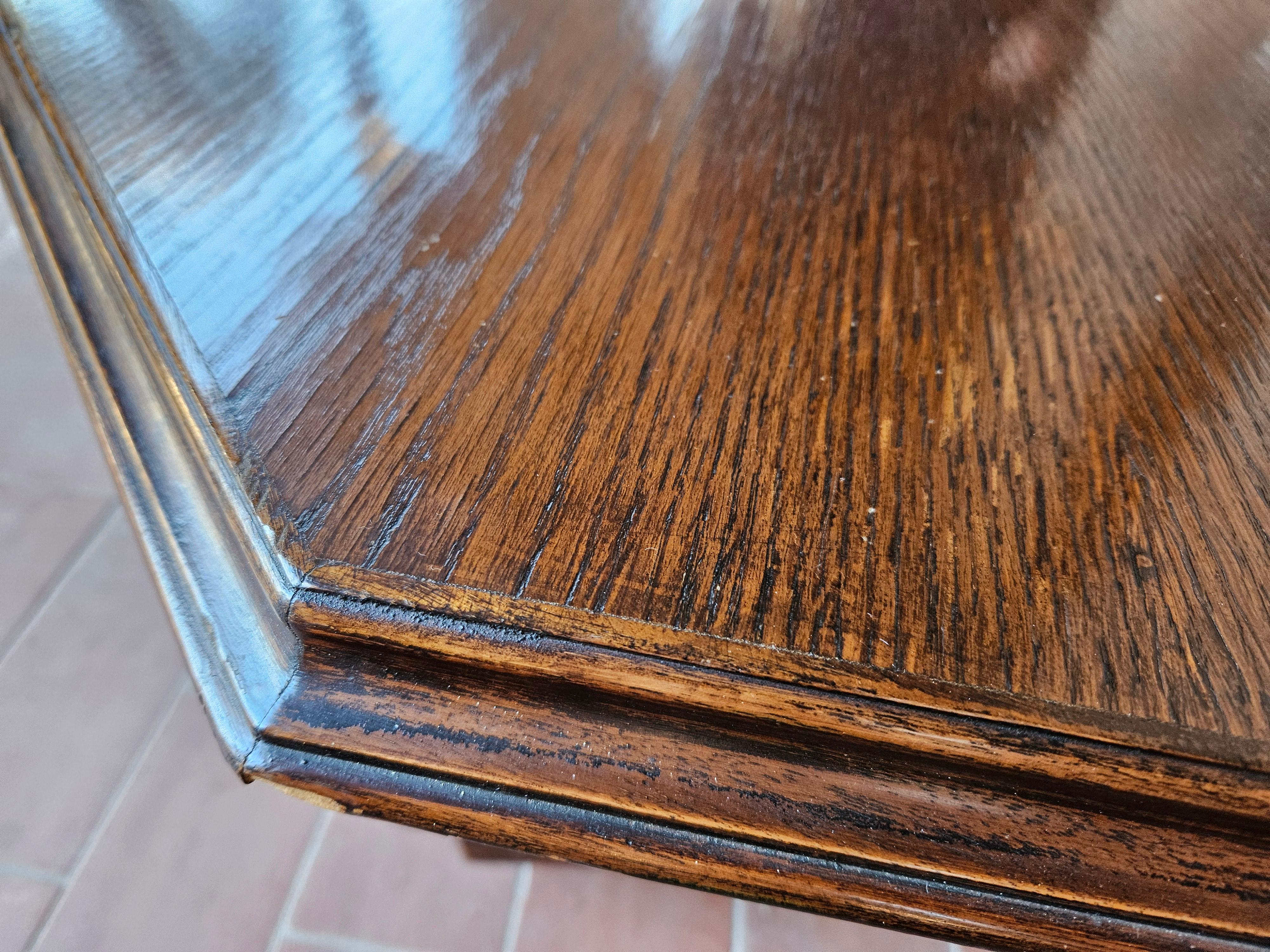 20th century octagonal coffee table For Sale 2