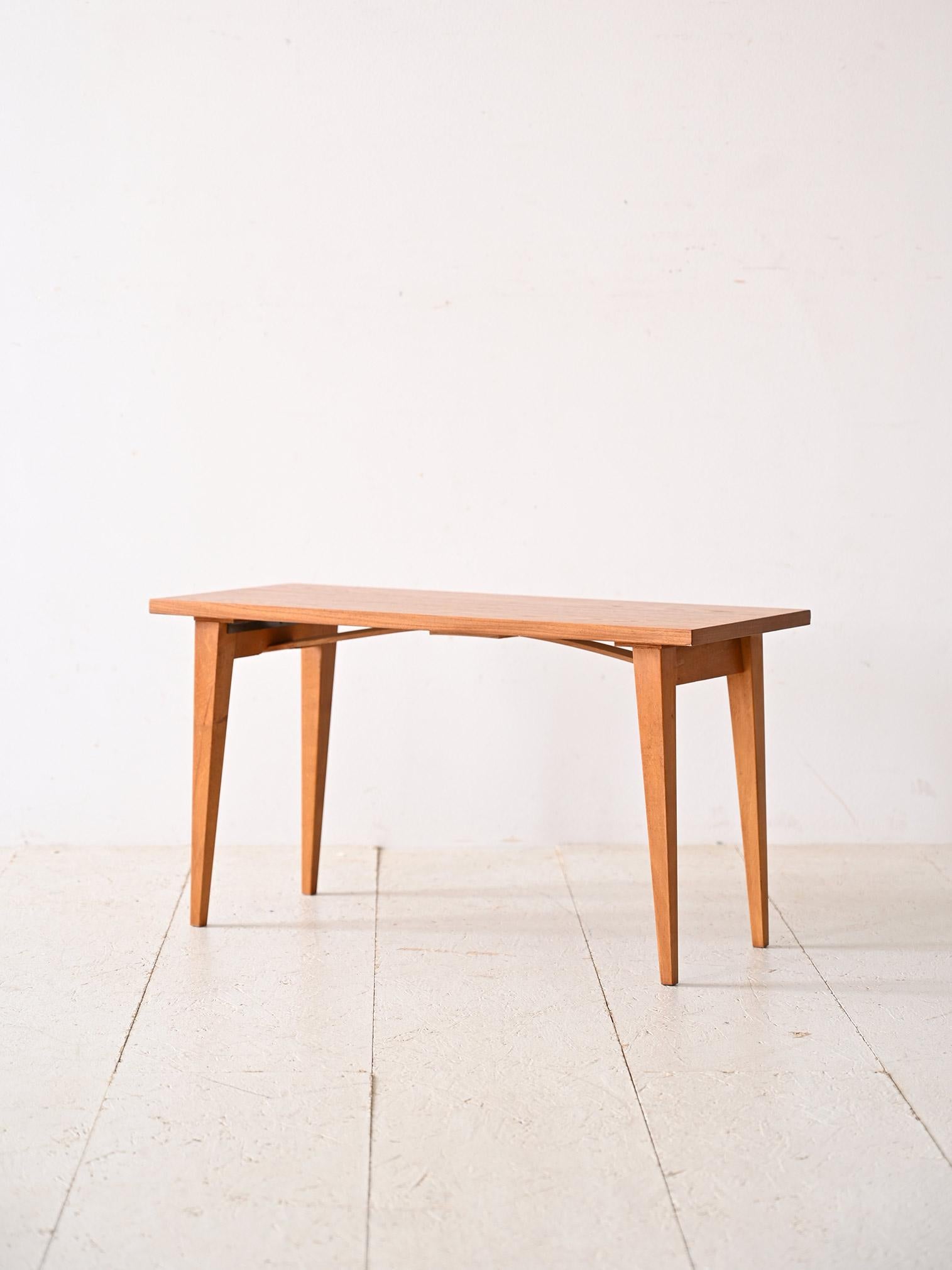 Swedish Tavolino da caffè scandinavo in teak