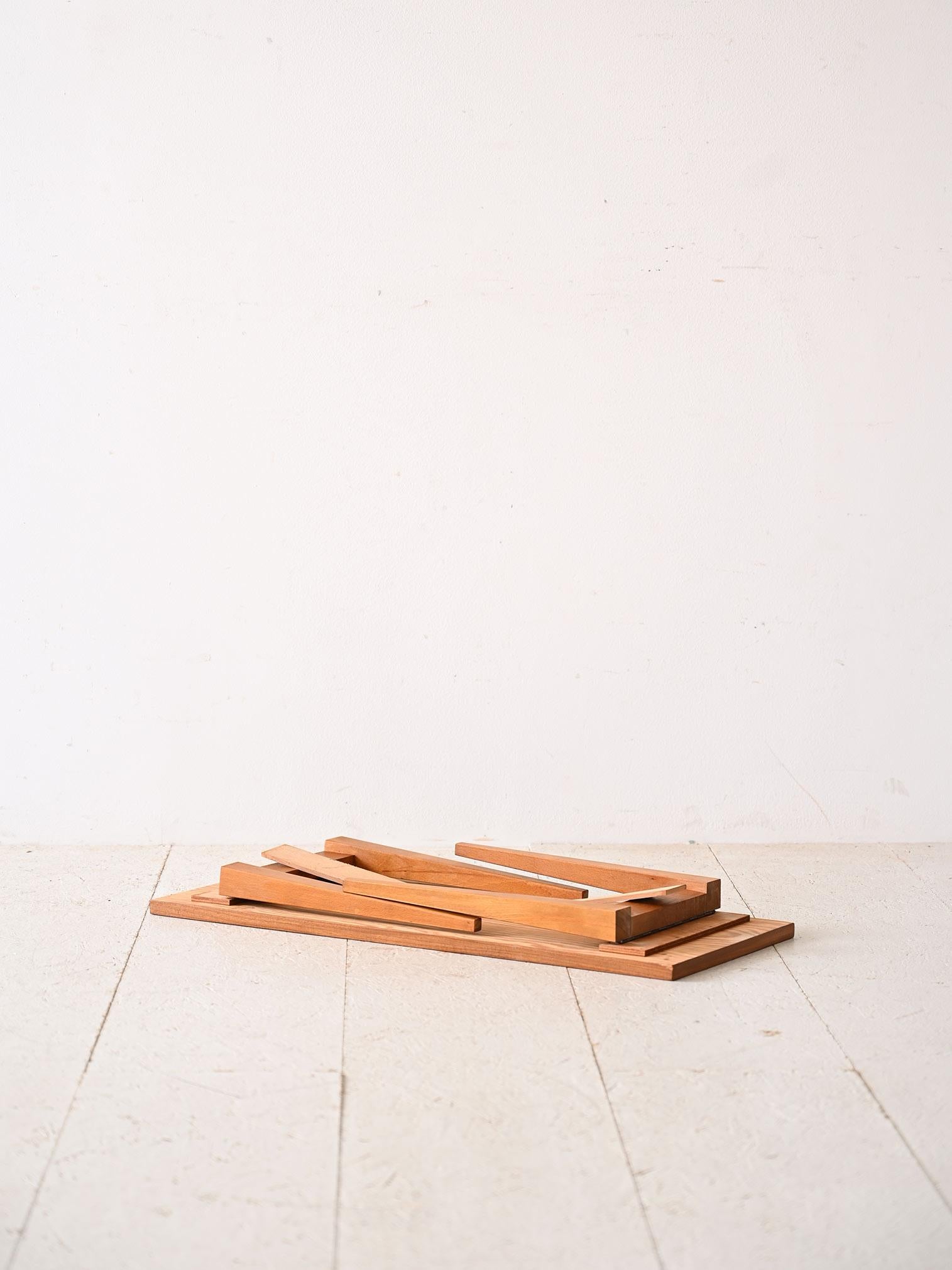Mid-20th Century Tavolino da caffè scandinavo in teak