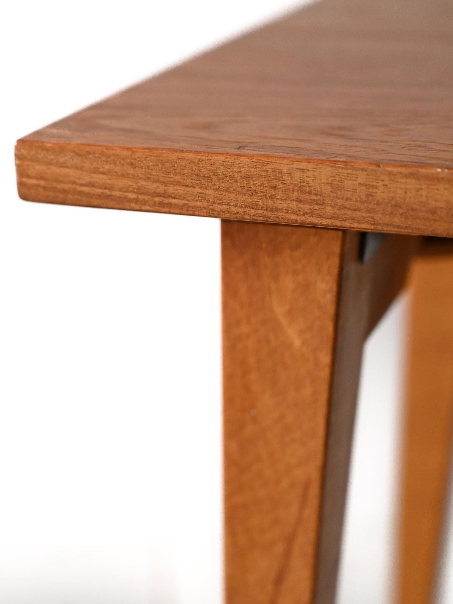 Teak Tavolino da caffè scandinavo in teak