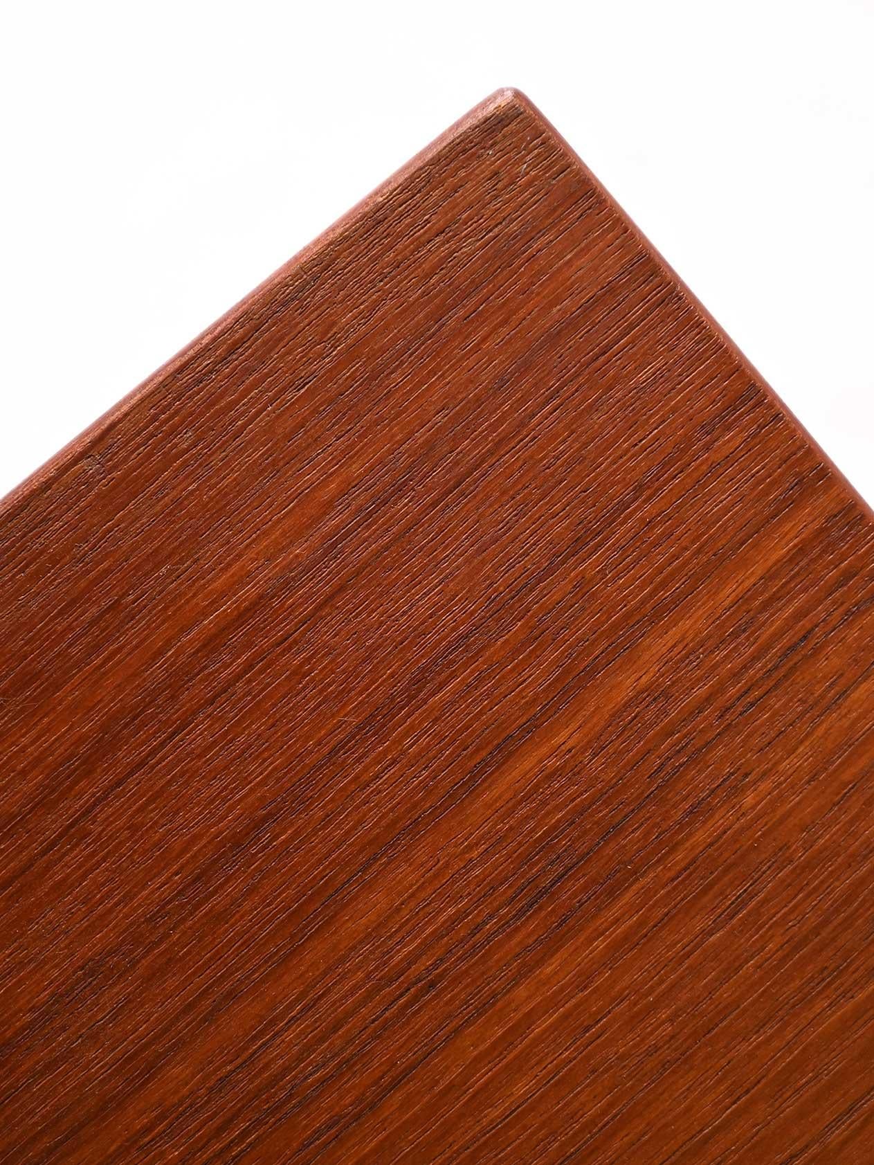 Mid-20th Century Scandinavian vintage teak coffee table from the 1950s-60s For Sale